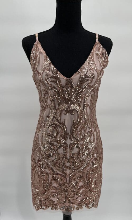 Dress - Mini Party Dress Carol Bassi