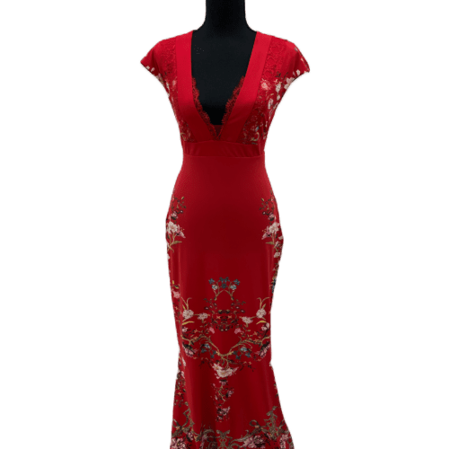 Rent Dress - Long Dress Roberto Cavalli Red