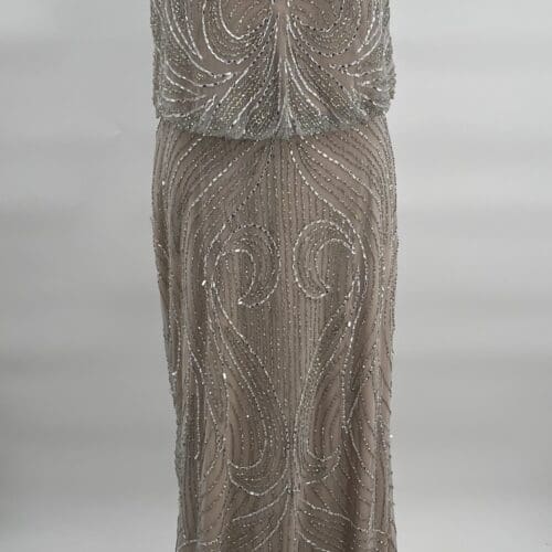 Dress Embroidery Dress Champgne