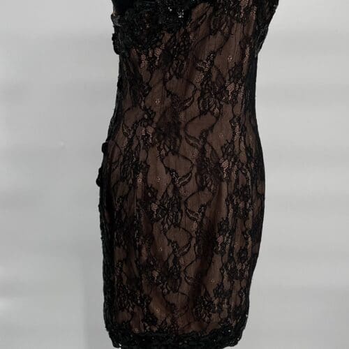 Dress - Black Lace Dress