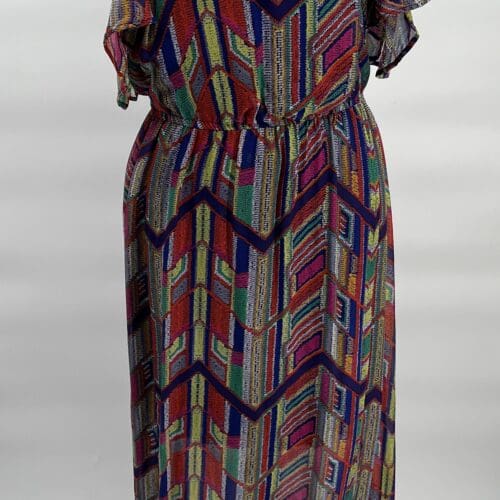 Dress - Long Dress with Sleeves