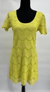 Dress  - Neon Lace Short Dress