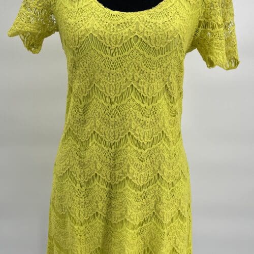 Dress  - Neon Lace Short Dress