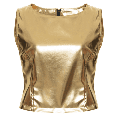 Balletto - Gold Metallic  Top
