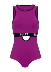 Balletto -  Viola Color Body Cut Out On Waist