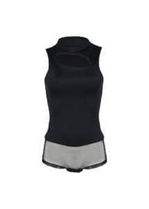 Balletto - Black Cut Out Chest  - Body