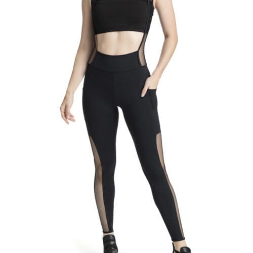 Balletto - Black Jumpsuit With Tule