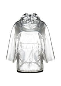 Balletto - Metallic Silver Poncho