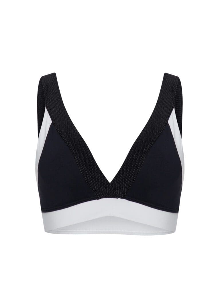 Balletto - Top GYM Bianco /Nero