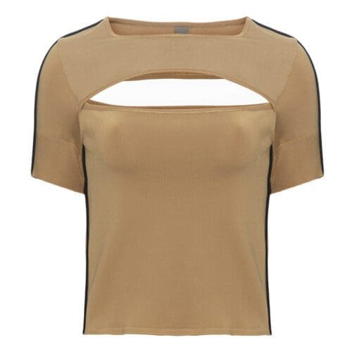 Balletto - T-Shirt cut-out Gold