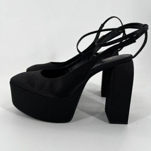 Shoes - Satin Platform Sandal Zara