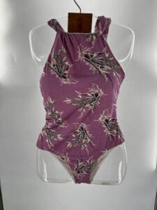 SWIMWEAR - Floral Lavender One-Piece