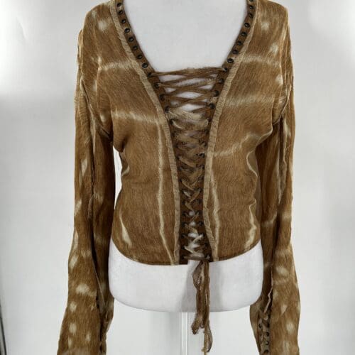 Blouse - YSL Saint Laurent With Eyelets