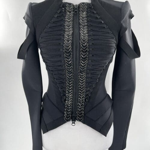 Jacket - Hever Leger With Metal Studs