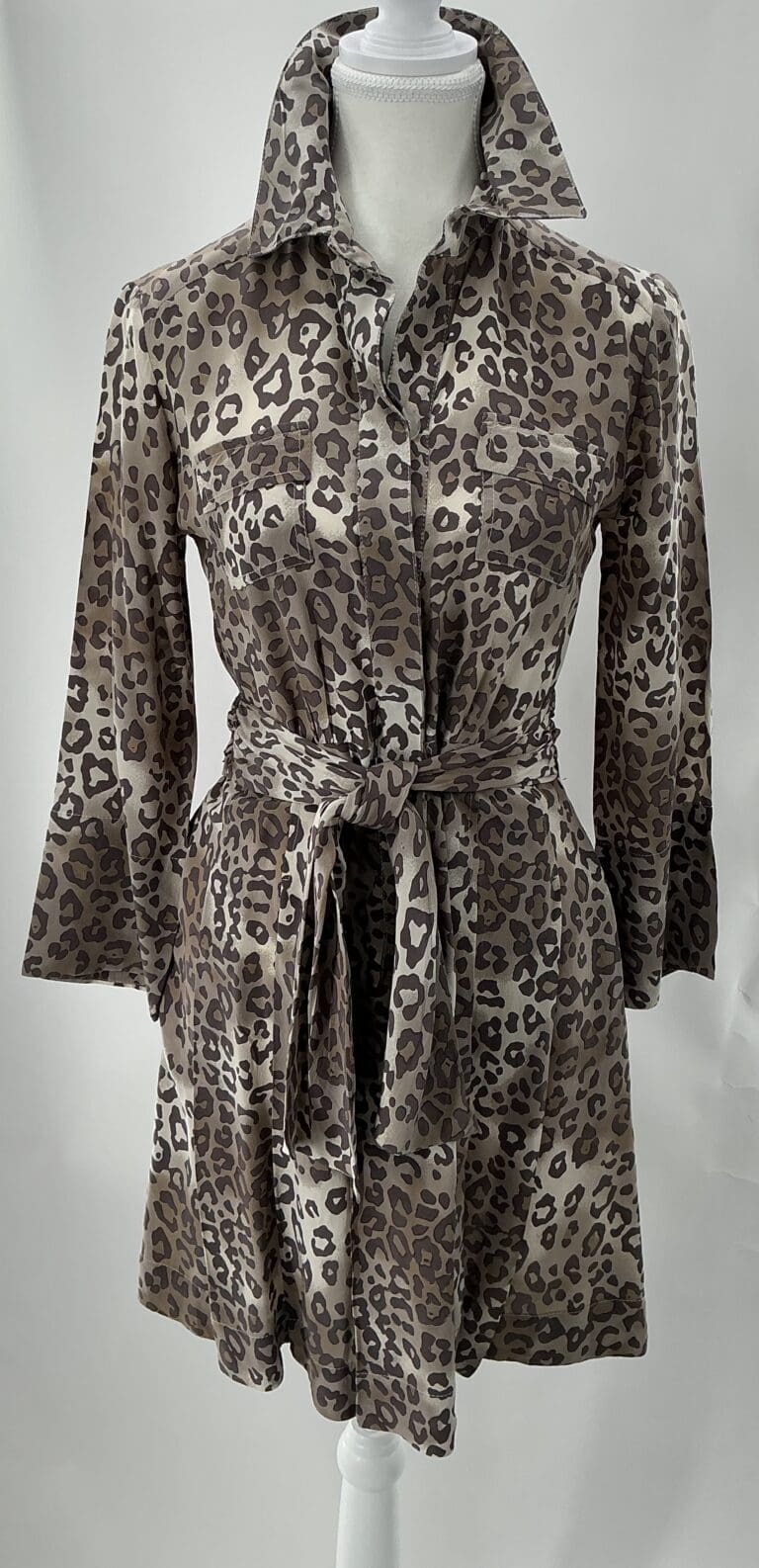 Dress - Chemise Dress  Animal Print - Rock Lily