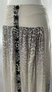 Skirt - Long Skirt Animal Print Gradient DASLU