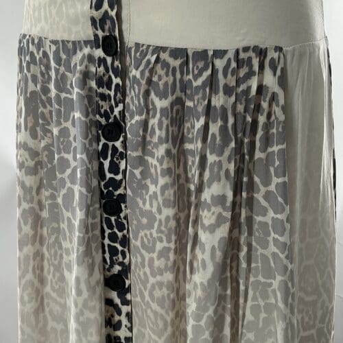 Skirt - Long Skirt Animal Print Gradient DASLU