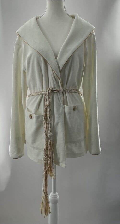 Set. - Top And Kimono TerryCloth