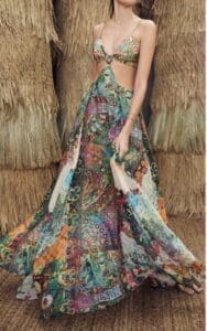 Dress - Cut-Out Embroidered Dress