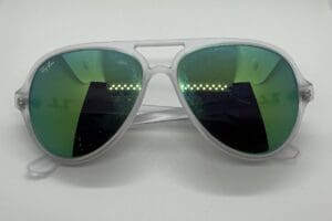 Sunglasses - Ray Ban Mate White sunglasses