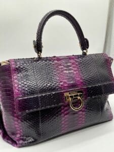 Bags - Salvatore Ferragamo Python Satchel ( Exotic Luxury Edition)