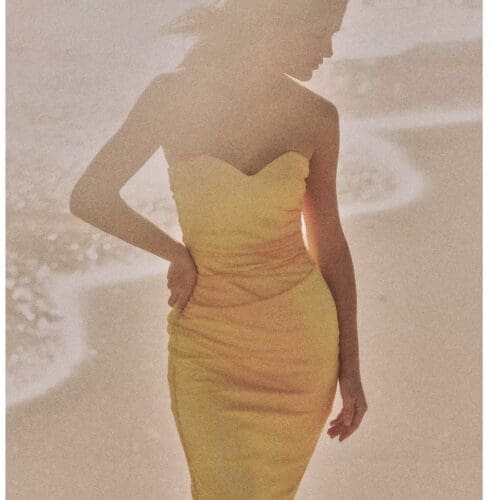 Dress - Yellow Tulle Dress