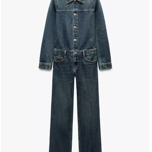 Jumpsuit - Denim Jumpsuit