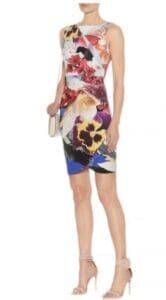 Dress - Roberto Cavalli Short Floral Dress