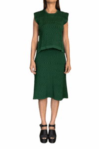 Set - Green Skirt And Blouse Set Bea