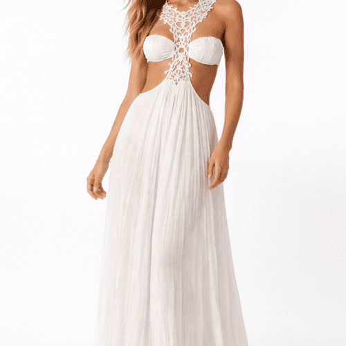 La Gea Sheer Beach Dress